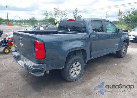 2019 Chevrolet Colorado Wt из США, поврежденный, VIN 1GCGSBEA5K1350095